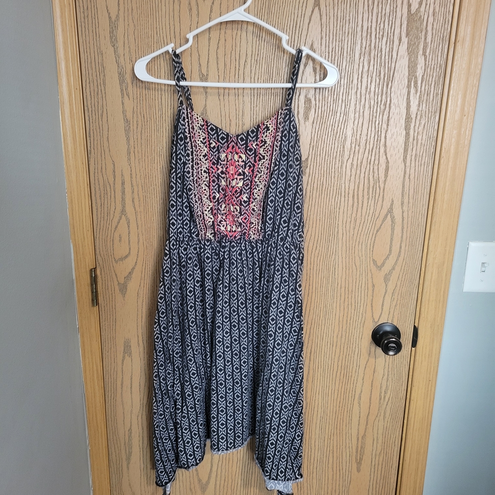 Maurices Black and White Geometric Dress